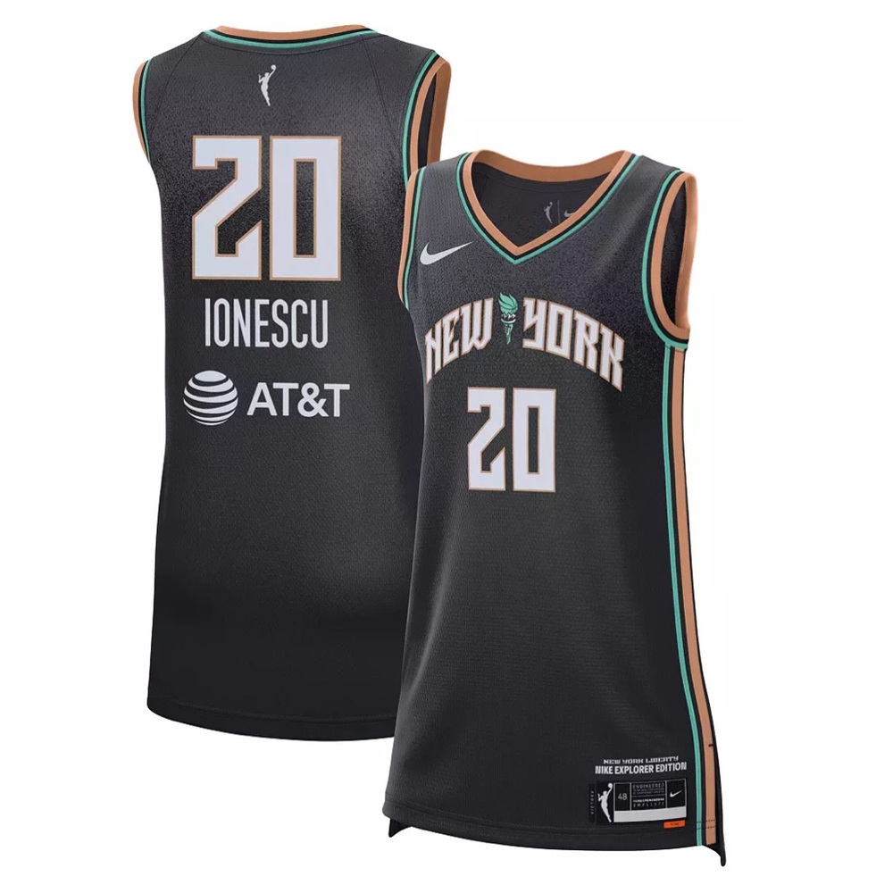 NIKE WNBA “20 Ionescu” New York  Liberty Basketball Jersey, dri-fit